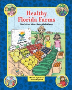Healthy Florida Farms educates students on the nutritional value of Florida fruits, vegetables, dairy, beef, poultry and seafood products