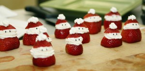 Strawberry Santa Claus
